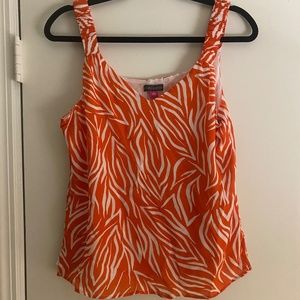 Vince Camuto Zebra Tank Blouse size Small
